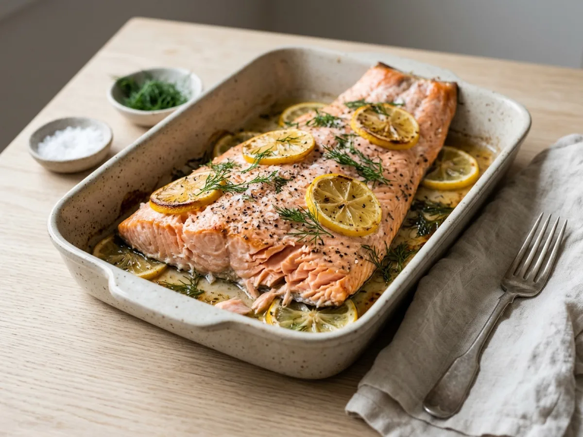 Classic Oven-Baked Salmon — recipe photo